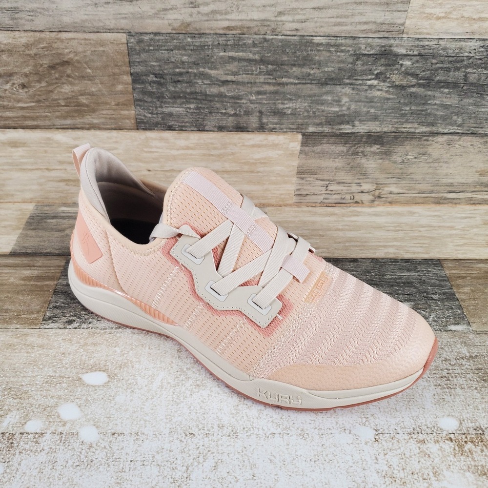 Kuru Stride Move Womens Shoes Sz‎ 10 M Running Pink Sorbet Mesh Lace Up Sneakers